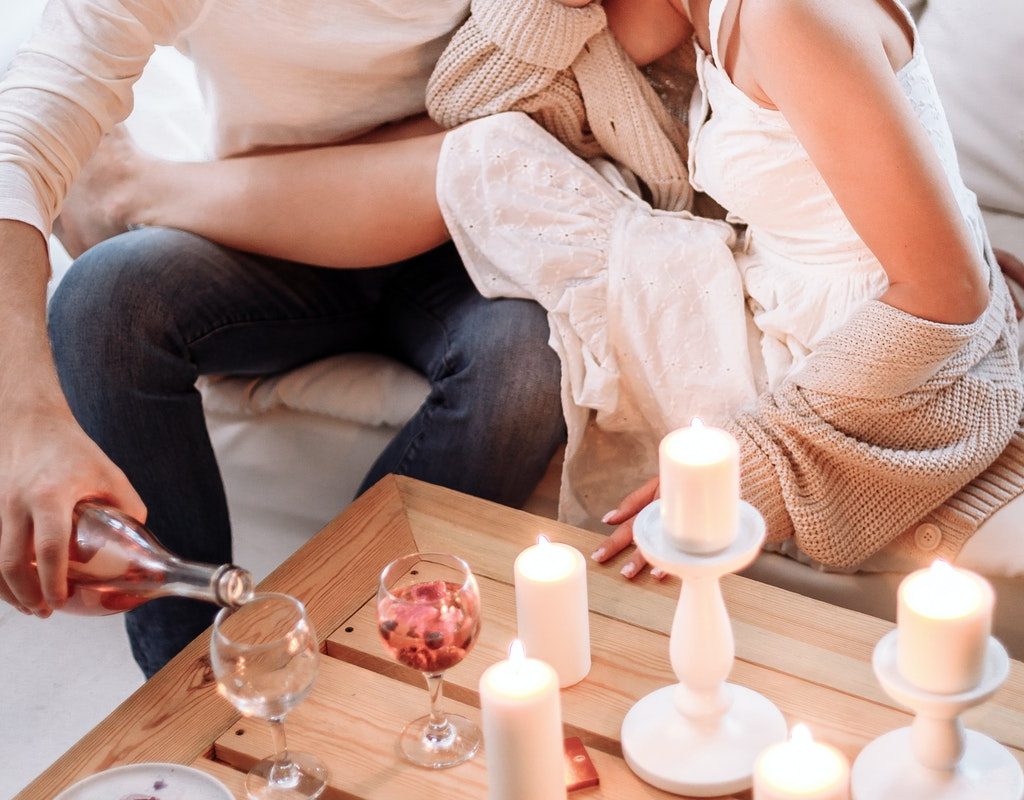 Romantic dinner for two