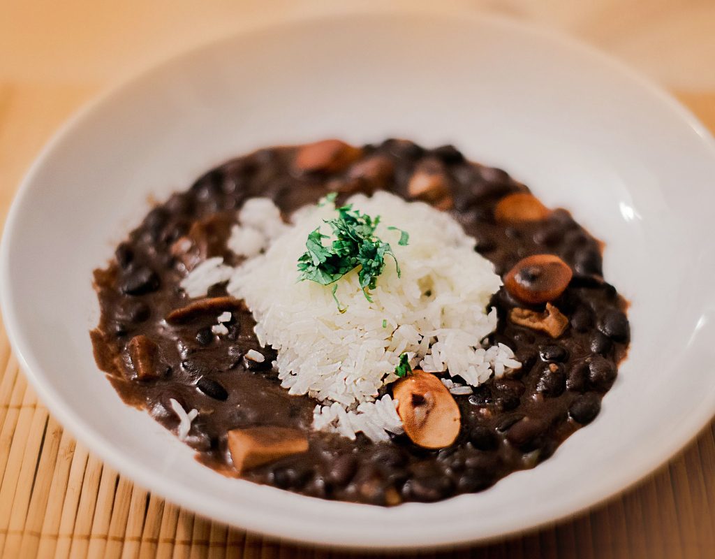 Vegan beans and rice