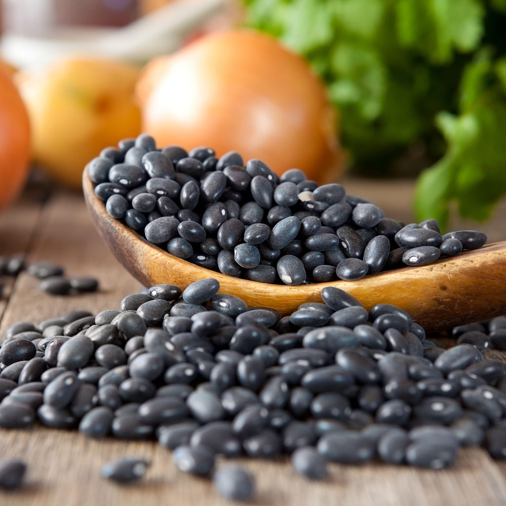 Dried black beans