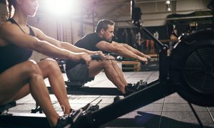 rowing workouts man woman