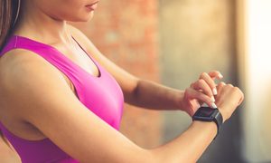 ten k steps fitness woman fitbit