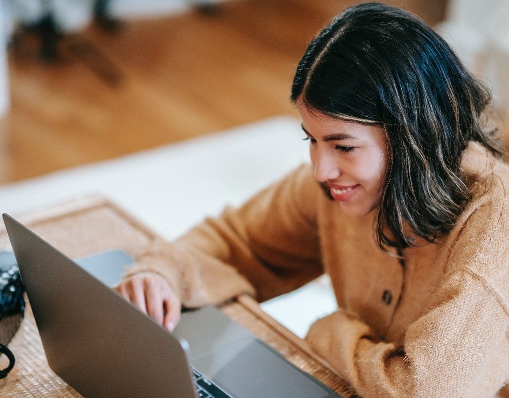 woman-smiling-working-from-home