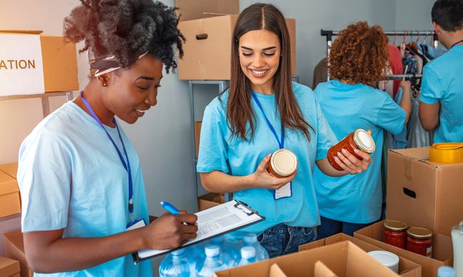 activities ally social justice people volunteering food bank