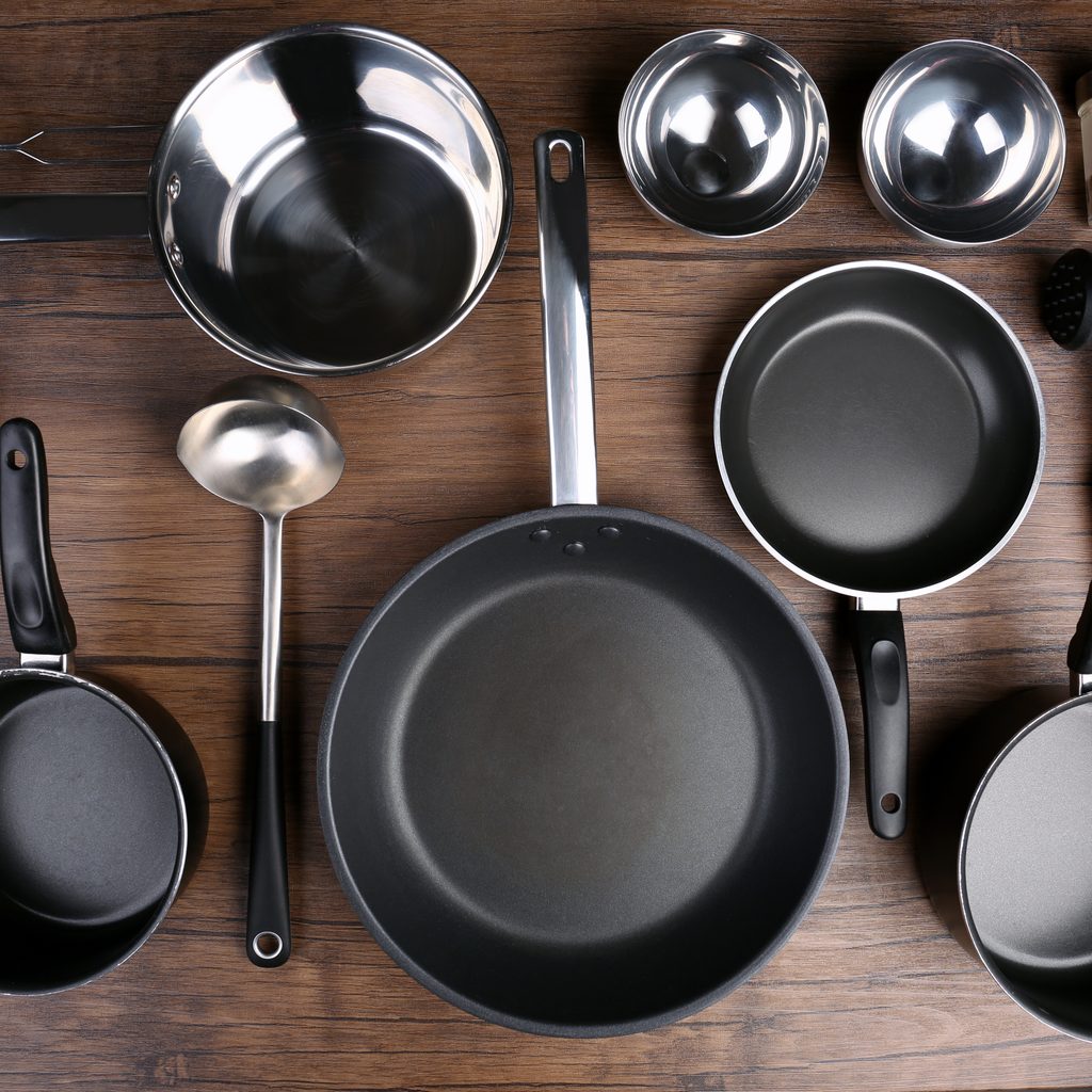 Assortment of various cookware