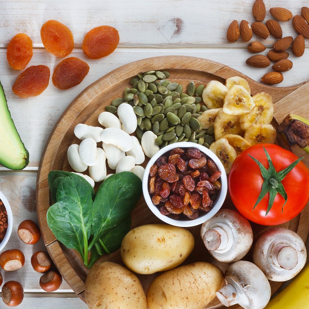 Bananas, avocados, and other potassium-rich foods