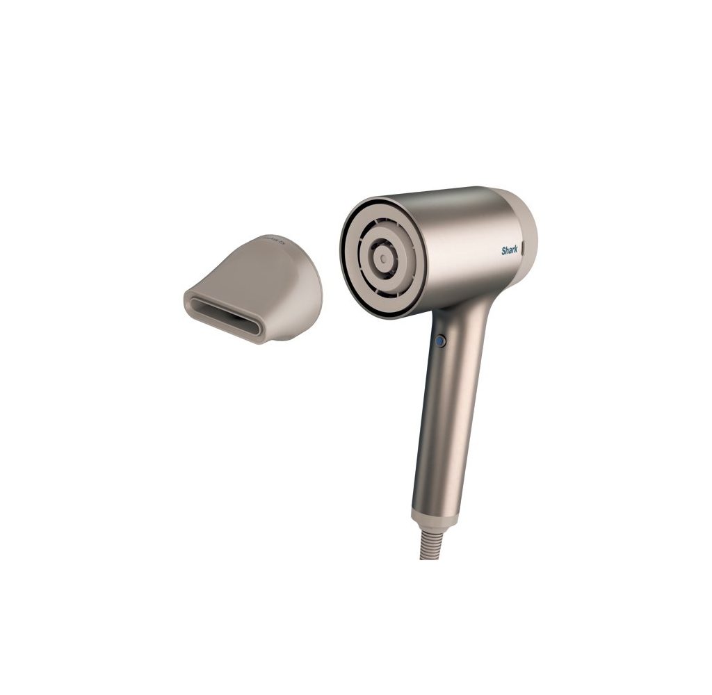 Shark HyperAIR Fast Drying Hair blow dryer on white background.