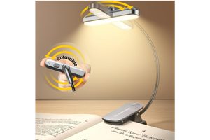 Glocusent Rotatable Book Light