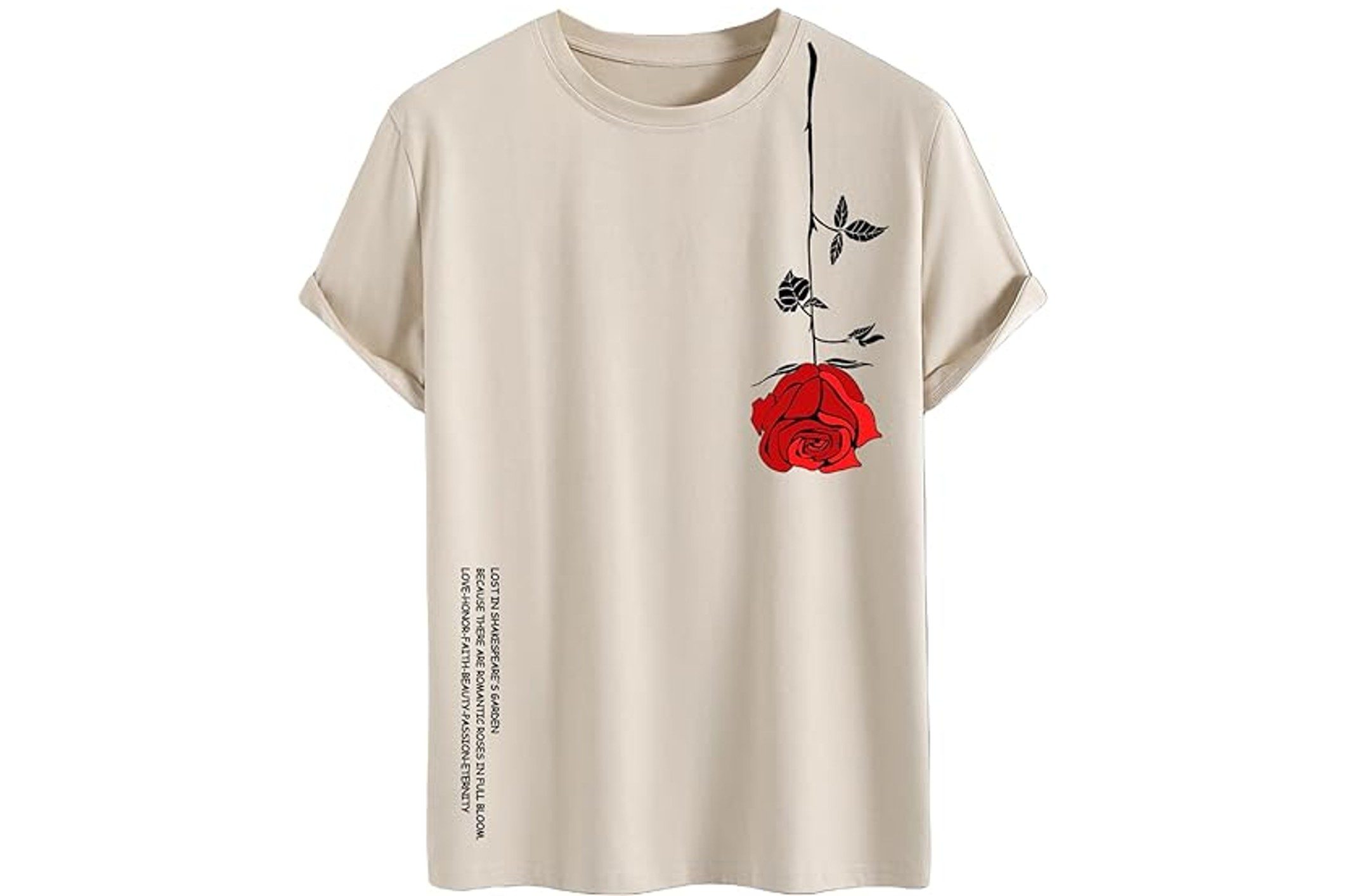 SOLY HUX Men's Graphic Tees Vintage T-Shirts