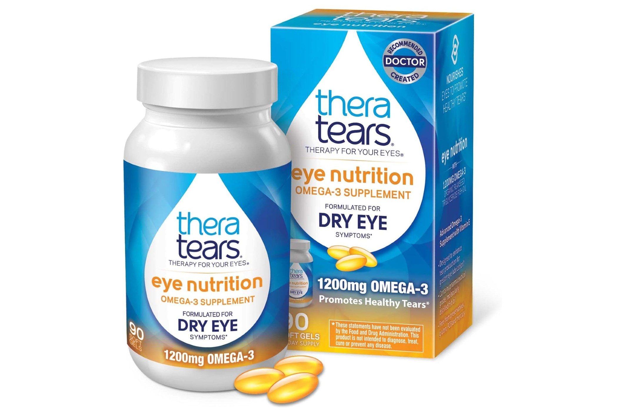 theratears omega-3 supplements