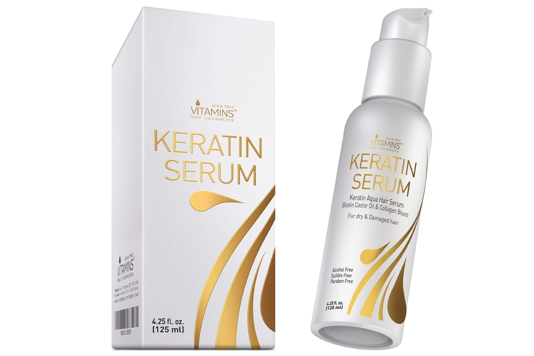 vitamins hair serum for frizzy hair