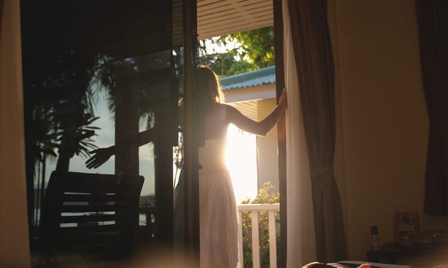 Person, Door, Sunlight
