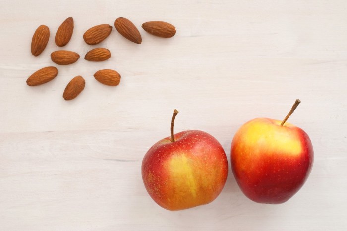almonds-apples-light-background