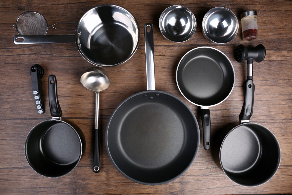 Assortment of various cookware