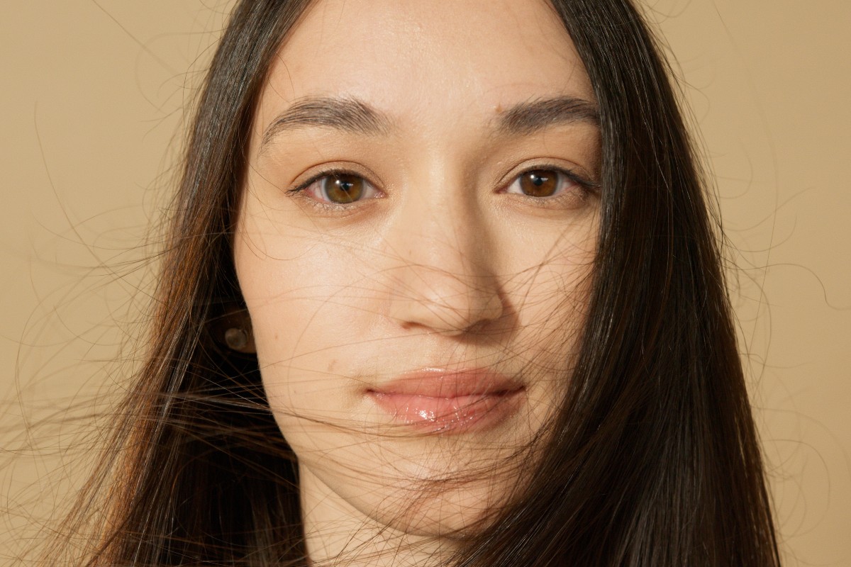 a portrait of a woman with well-cared for lips