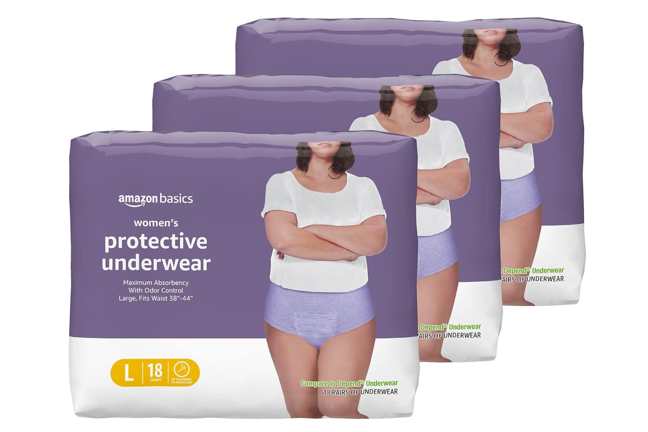 amazon basics incontinence underwear