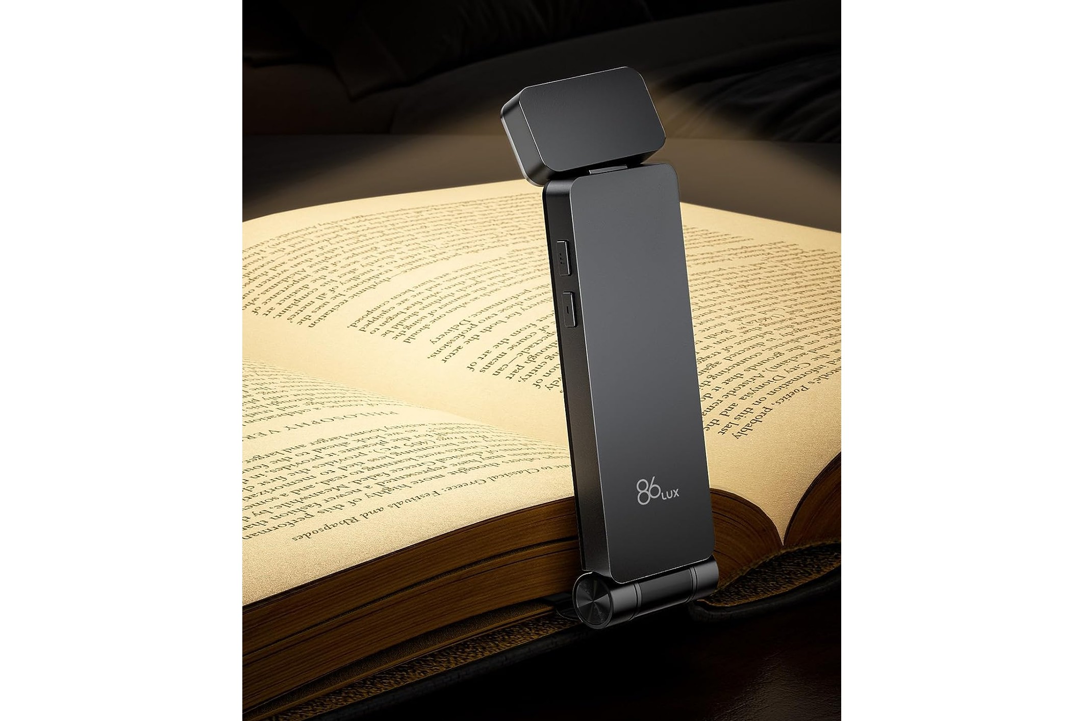 86lux neck book light
